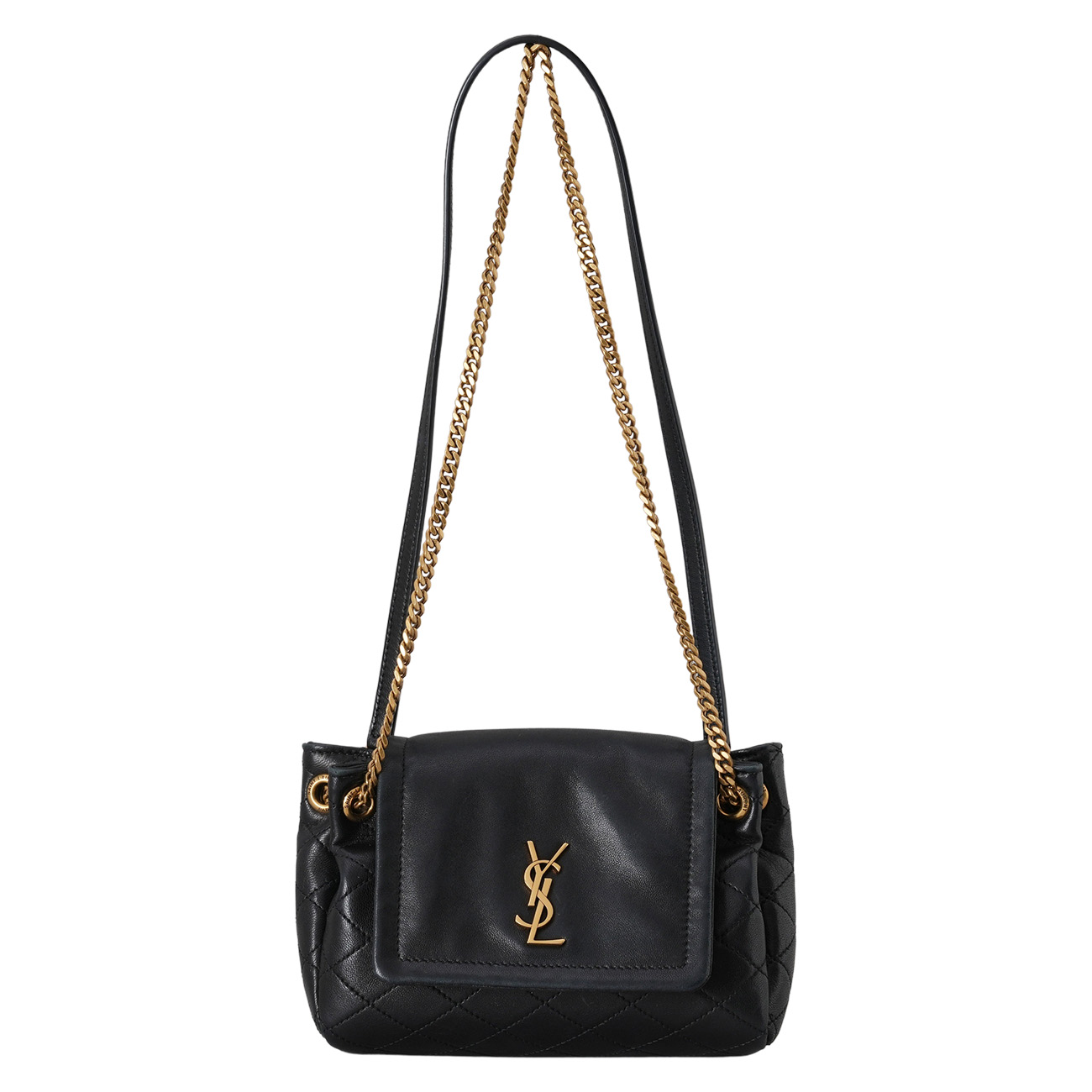YVES SAINT LAURENT(USED)생로랑 672738 노리타 미니
